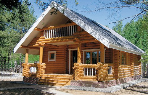 Заделка щелей в деревянном доме при помощи герметиков Неомид и Евротекс