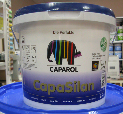 водоэмульсионная краска для потолка Капарол Капасилан