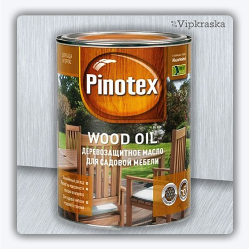  Вуд Ойл (Pinotex Wood Oil): масло для защиты дерева