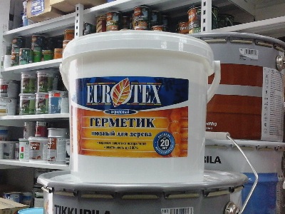 Евротекс герметик для дерева шовный