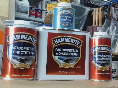 растворитель для краски Hammerite Brush Cleaner & Thinners