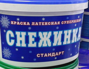 Снежинка Стандарт краска