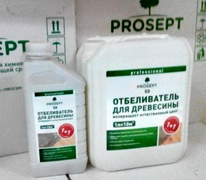 Просепт 50 отбеливатель для древесины