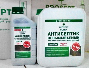 невымываемый антисептик Просепт Ultra