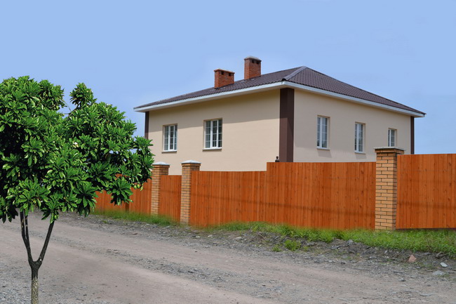 Краска для деревянного забора